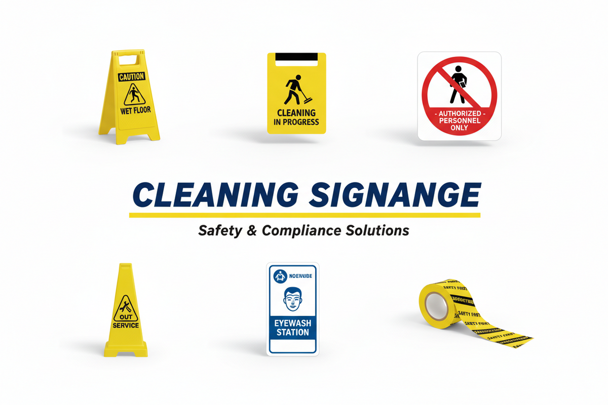 Cleaning Signage
