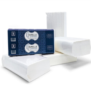 Durelle Premium White Ultraslim Hand Towel 150 Sheets 23 x 24cm (16 packs/ctn)