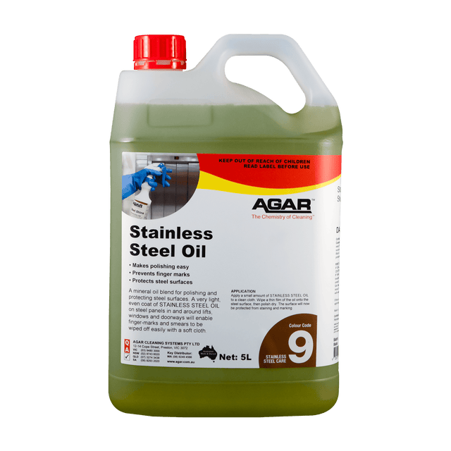 Agar Stainless Steel Oil 5L