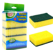 Squeaky Clean Kitchen Scrubbing Sponges-5PK