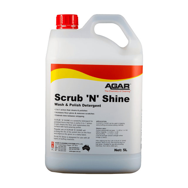 AGAR Scrub’N’Shine 5L