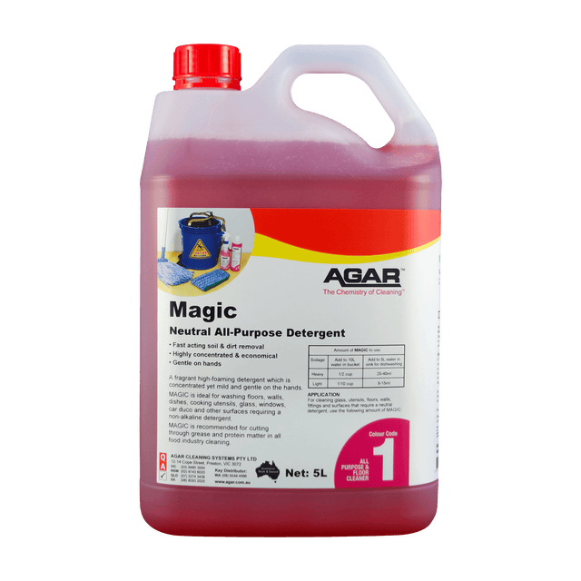AGAR Magic Neutral All-Purpose Detergent 5L