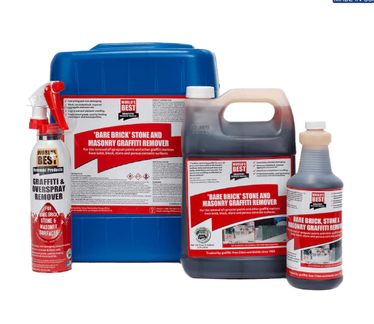 BARE BRICK, STONE & MASONRY GRAFFITI REMOVER 5L