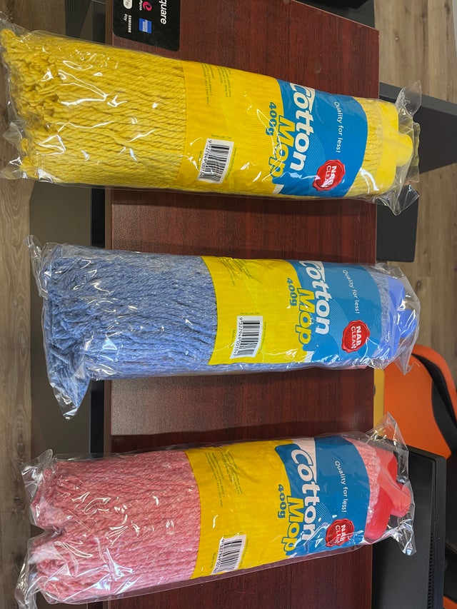 Cotton Mop 400g Solid Blue