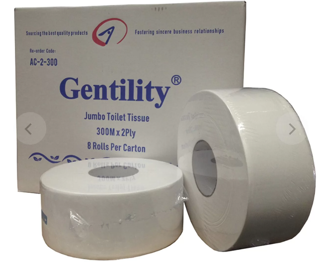 Gentility Premium Jumbo Toilet Rolls