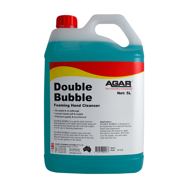 Agar Double-Bubble Foaming Hand Cleanser