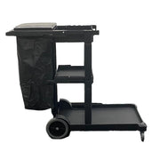 Janitors Cart Black