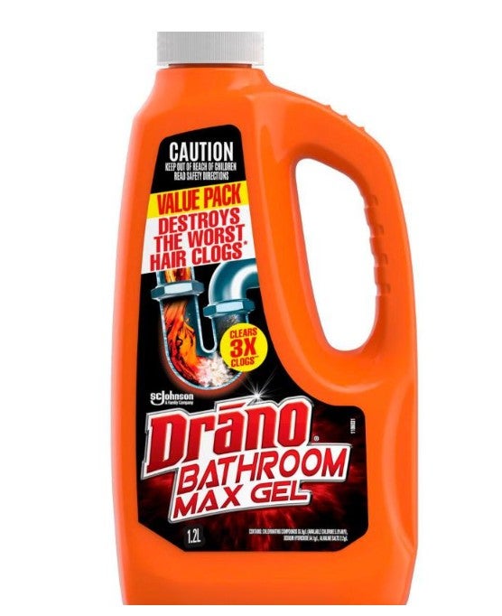 Drano Bathroom Max Gel Drain Liquid | 1.2L