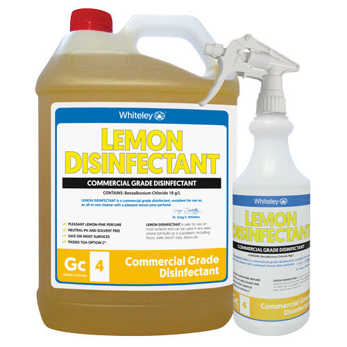Whiteley Lemon Disinfectant 5L