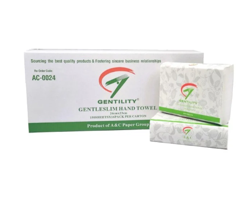 Gentility TAD Gentleslim or Ultraslim Hand Towel 23 x 24cm