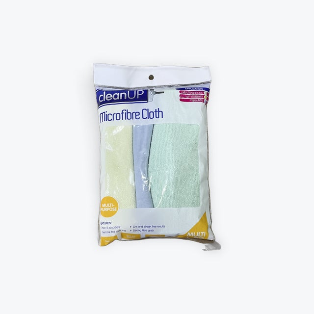 CleanUp Microfibre Cloth 3Pack