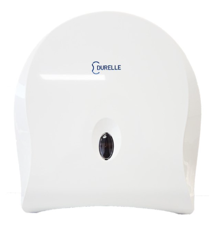 Durelle Single ABS Plastic Jumbo Toilet Roll Dispenser (each)