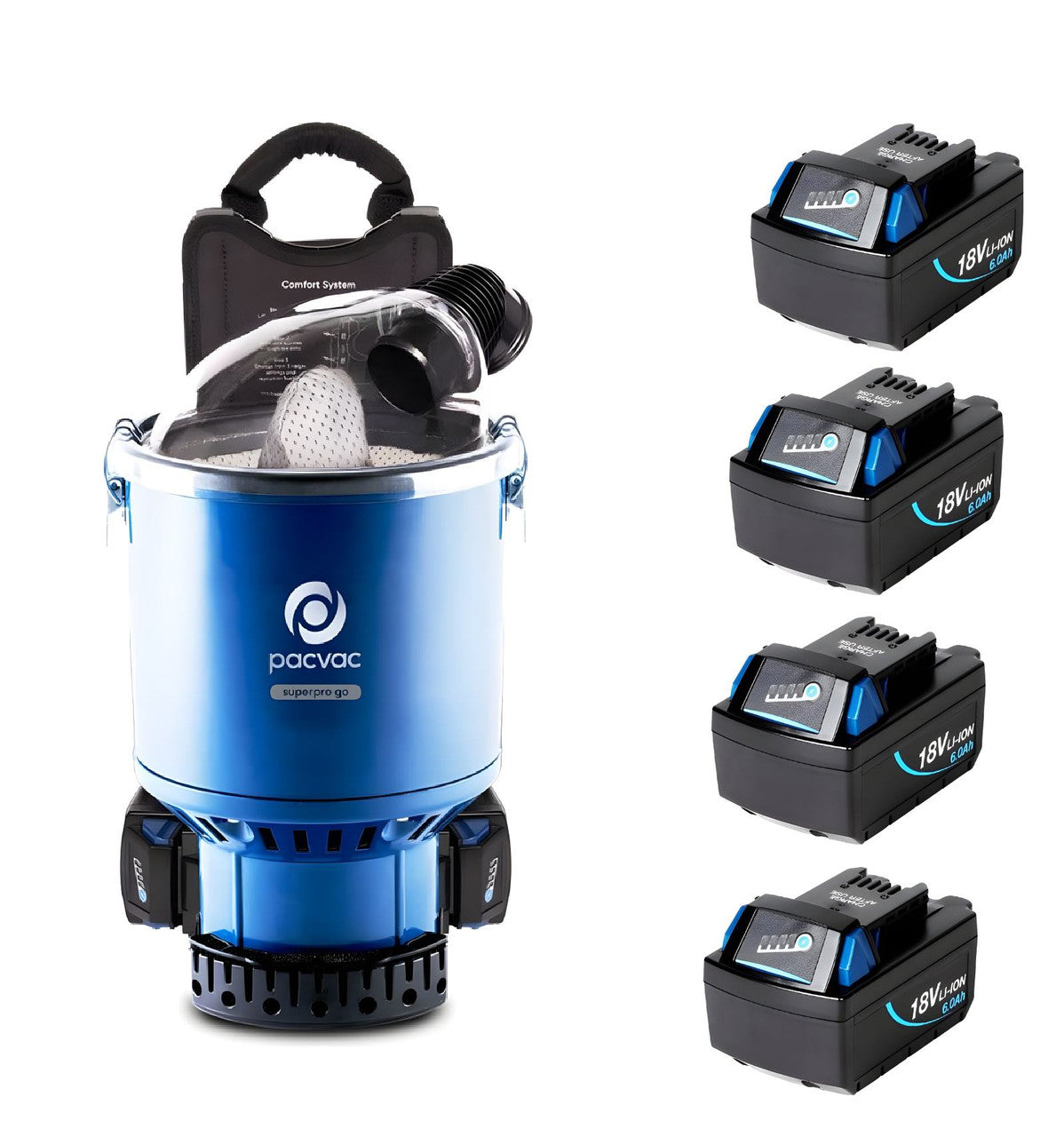Superpro Go Cordless Backpack Vaccum