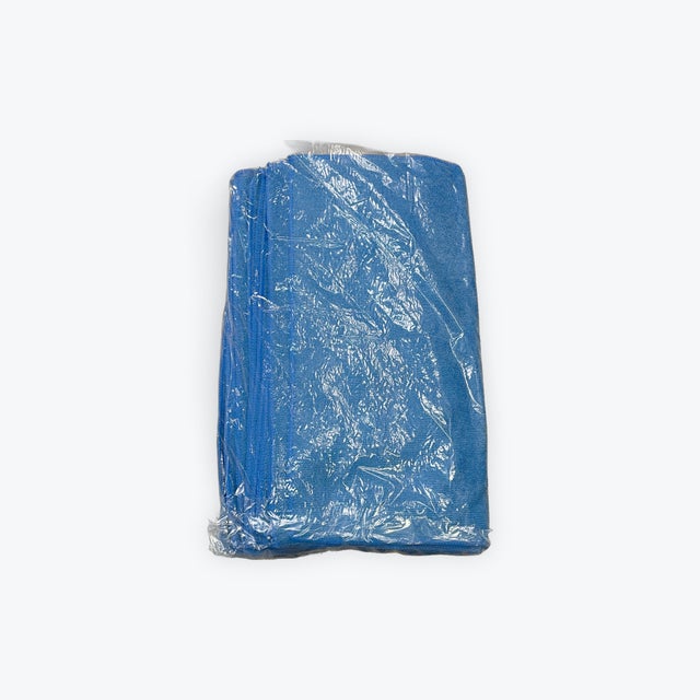Bags of Microfibre Cleaning Cloth - 10PK Blue