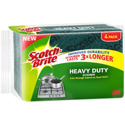 SCOTCH-BRITE SCOURER PADS 4 PACK