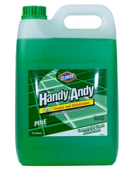 Handy Andy Cleaner And Disinfectant Pine - Green - 5Ltr