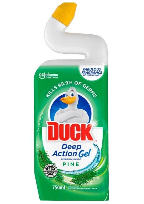 Duck Deep Action Gel Toilet Cleaner Pine | 750mL