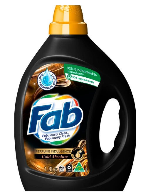 FAB Perfume Indulgence Laundry Liquid Gold Absolute | 1.8L